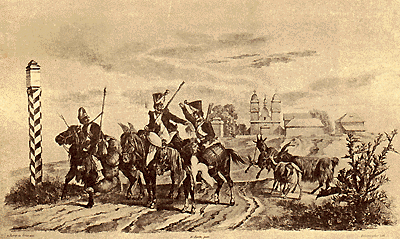 На окрестностях Корущины 28 июня 1812 г. (Фабер дю-Фор).