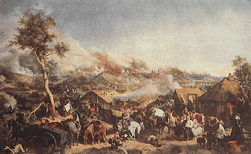 Наполеон под Смоленском 5 августа 1812 г. (Гесс).