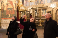 Делегация во главе с министром иностранных дел Португалии посещает Успенский собор Московского Кремля