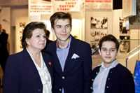 Валентина Терешкова с семьей
