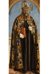 Святой Августин. Завершено в 1470. Национальный музей старинного искусства, Лиссабон. © Museu Nacional de Arte Antiga 