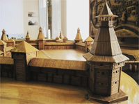 Макет крепости в Олонецком национальном музее