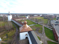 Отреставрированные башни Кирилло-Белозерского музея-заповедника