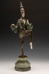 Гердаго (Герда Готтштайн) (1906-2004). Храмовая танцовщица. Бронза, полихромное крашение; слоновая кость; оникс. © Частное собрание, 2020  