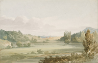 Папендик Д.Э. «Летний пейзаж». Первая треть XIX века