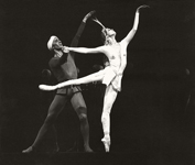 Обладательница Гран-при Надежда Павлова и Лауреат Вячеслав Гордеев II Международного конкурса артистов балета в Москве, 1973