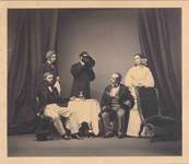 Ипполит Робийяр. Театральная сцена. 1861-1865. Отпечаток на соленой бумаге 