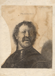Чатрес. Рембрандт Х. Погрудное изображение мужчины в шлеме