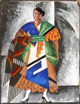 Эскиз женского костюма. Талдыкин А.А. Марта. (Манелик с гор). Четвертая студия МХАТ, 1924-1925 гг.