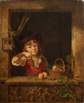 Дроллинг М. Мальчик с виноградом. Франция. 1794