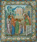 Икона ''Введение Богоматери во Храм''. Собрание семьи Карисаловых