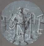 Мастер смерти Авессалома. «Аллегория месяца апреля». 1500 – 1510 годы. Государственный Эрмитаж