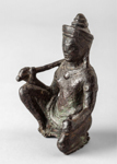 Скульптура бога Вишвакармана. Камбоджа, XII–XIII вв.
