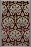 Фрагмент бархатной ткани. Турция, XVII в. 100,3х65,5 см. © Государственный Эрмитаж, 2023