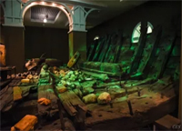 Вид экспозиции ''Подводная археология''