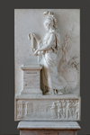 Огюстен Пажу. Монумент в память ландграфини Анастасии Гессен-Гомбургской (1730–1809). Мрамор. © Государственный Эрмитаж, 2023 