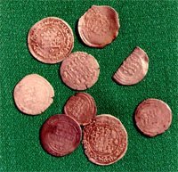 Клад монет из Сувара. Саманиды. X в. 