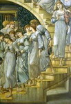 Эдвард Бёрн-Джонс. Золотая лестница. 1880. Галерея Тейт