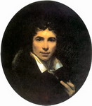 Орест Кипренский. Автопортрет, 1820. Уффици