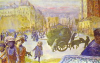 Пьер Боннар. Утро в Париже. 1911