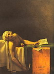Жак-Луи Давид. Смерть Марата, 1793. Брюссель, Королевский музей изящных искусств