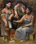 Пабло Пикассо. Три женщины у источника, 1921. Музей современного искусства, Нью-Йорк