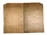 Письмо  Мусы  Джалиля. 1939 г.