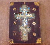 Крест-икона напрестольный поморского литья. 1800-е гг.