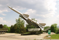 Пусковая установка СМ-63-11 зенитного ракетного комплекса С-75М  с зенитной ракетой 13Д. 1960-1970-е гг. 
