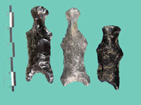 Фигурки людей из Тарьинской неолитической культуры. II тыс. до н.э., Камчатка