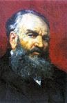 Борунов Г.Ф. Портрет старика. 1954 г.