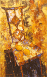 Натюрморт с лимонами. Х.м. 80х50.2007