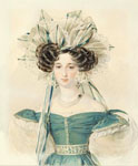 Соколов П.Ф. Портрет Елизаветы Ксаверьевны Воронцовой. Около 1823