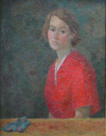 Фальк Р.Р. Портрет Марселлы Геккер. 1957 г.