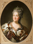 Ф.С. Рокотов . Портрет императрицы Екатерины II. 1780