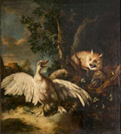 П.Л. Каменев. Лисица с уткой. Около 1781 г.