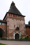 Башня Никольская, где расположен музей ''Смоленский лен''