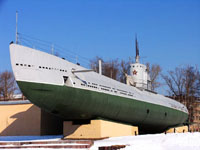Мемориальный комплекс ''Подводная лодка Д-2  ''Народоволец'' 