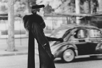  . Anne Saint-Marie  Balenciaga  Vogue. . 1955