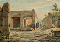 Щедрин С.Ф. Храм Юпитера в Помпеях. 1823 