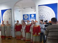 «Кружевная элегия Вологды». в Рыбинском музее