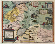 Карты Московии и ''Тартарии''. Карта Московии составлена английским купцом и дипломатом Э.Дженкинсоном во время его первого путешествия в Россию и Бухару (1557–1560). Гравюры из атласа: OrteliusA.- Theatrumorbisterrarium. Antverpiae, 1572 (?) Бумага; офорт,