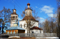 Спасо-Преображенскй собор, где расположен Яренский краеведческий музей