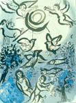 Марк Шагал. Сотворение мира. Париж, 1960 г., литография