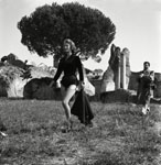 Софи Лорен на съемках фильма «Счастье быть женщиной». 1956