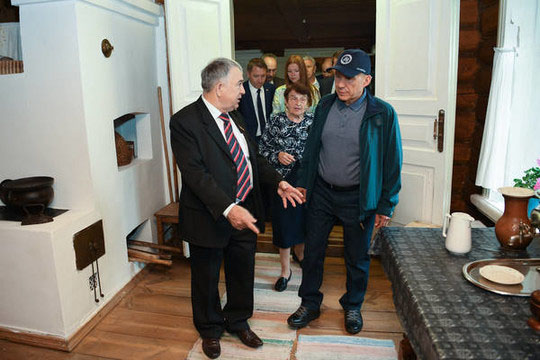 Президент РТ Минниханов Р.Н. на экскурсии в музее-заповеднике