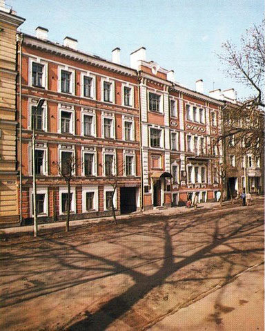 Здание, где расположен Музей-квартира В.И. Ленина (г. Псков)