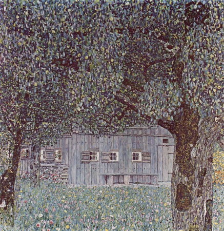 Густав Климт. Крестьянский дом в Верхней Австрии. 1911