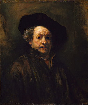 Рембрандт. Автопортрет, 1660. Метрополитен