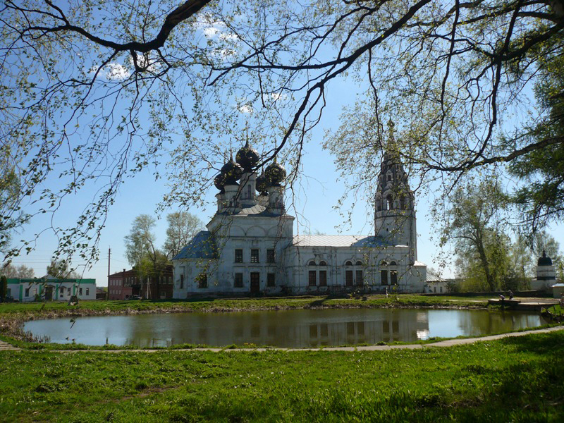 Церковь Воскресения, где находится Сусанинский краеведческий музей